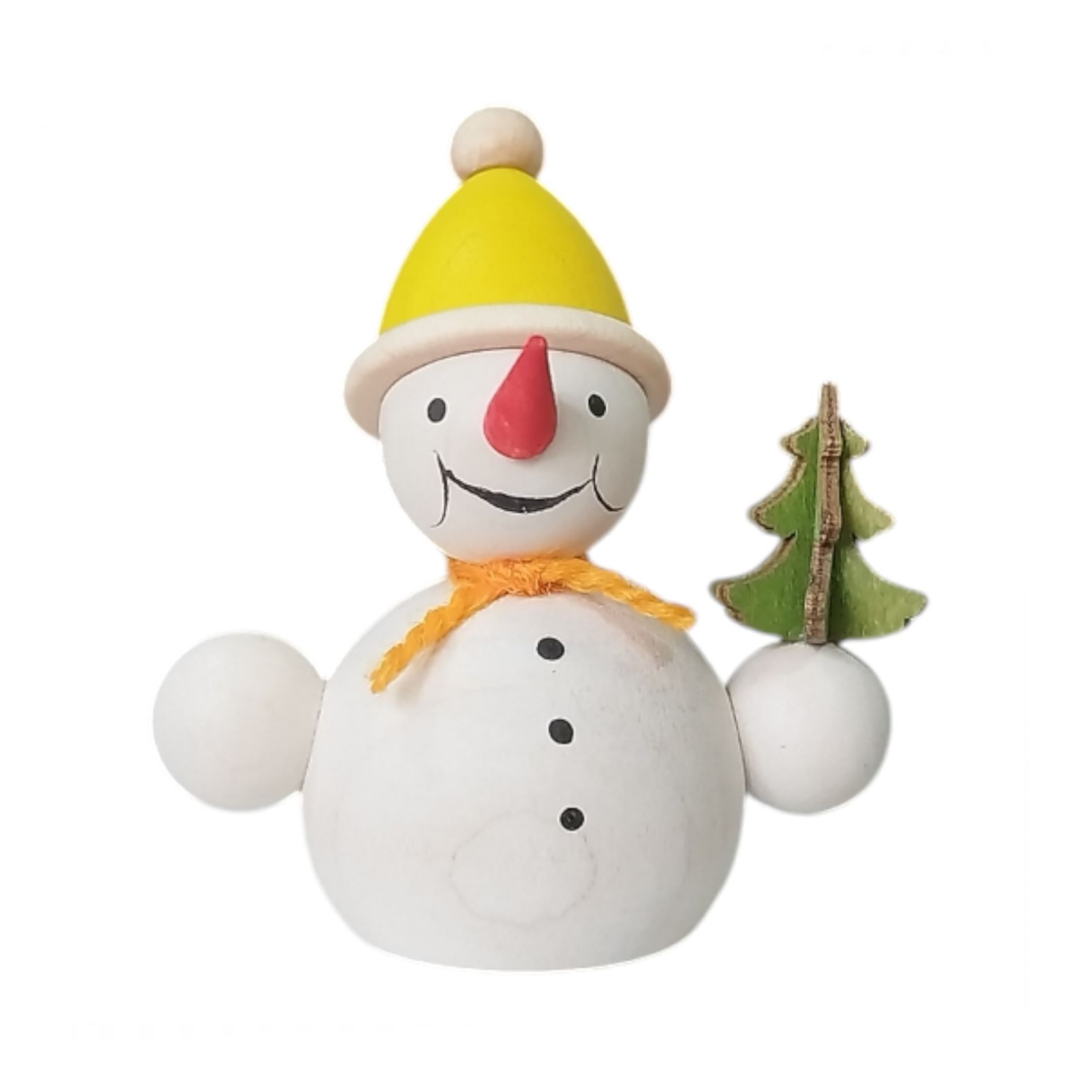 snowman with tree