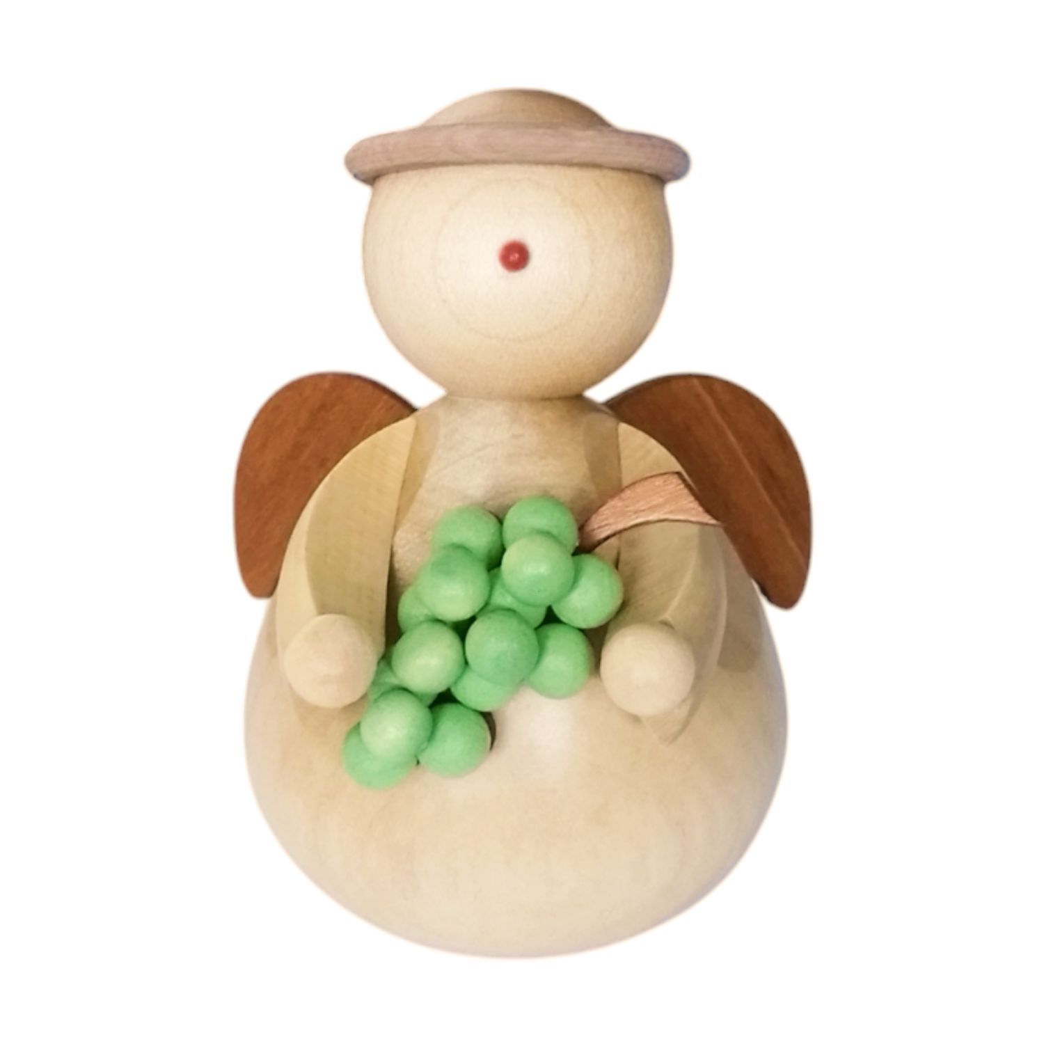 Angel with grape green, modern