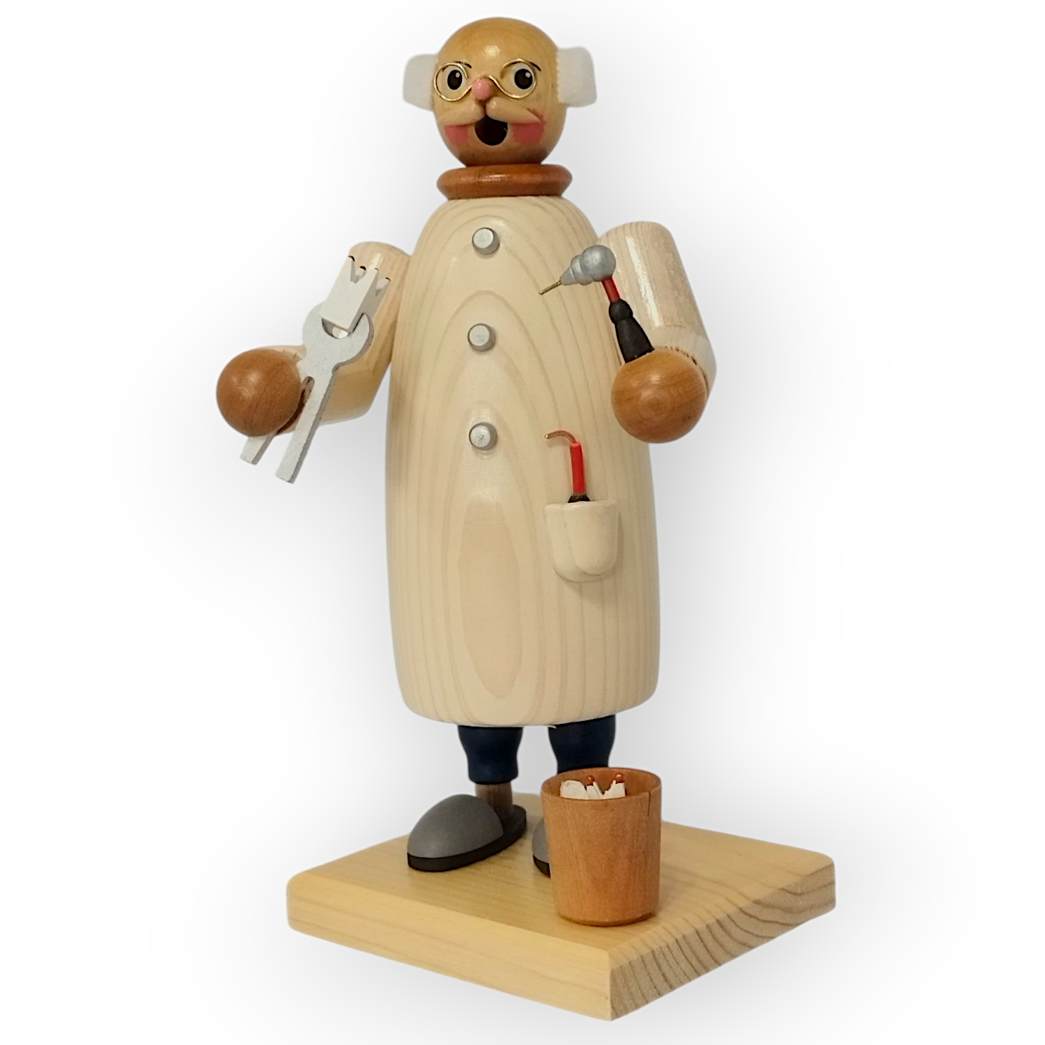 Smoking man dentist