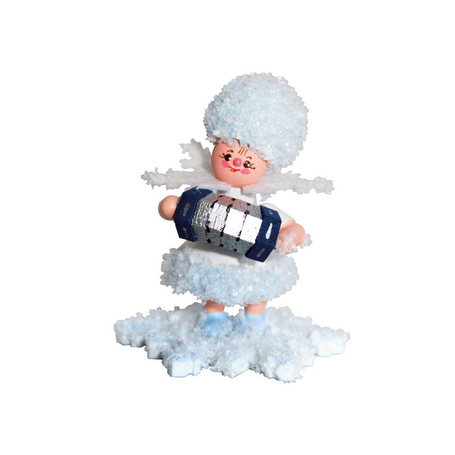 Snowflake with concertina