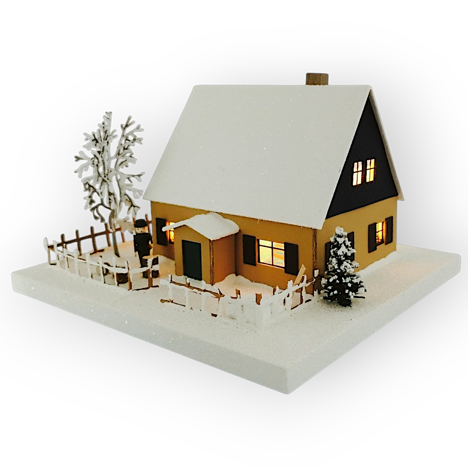 Lighthouse Erzgebirge house with Christmas room, small