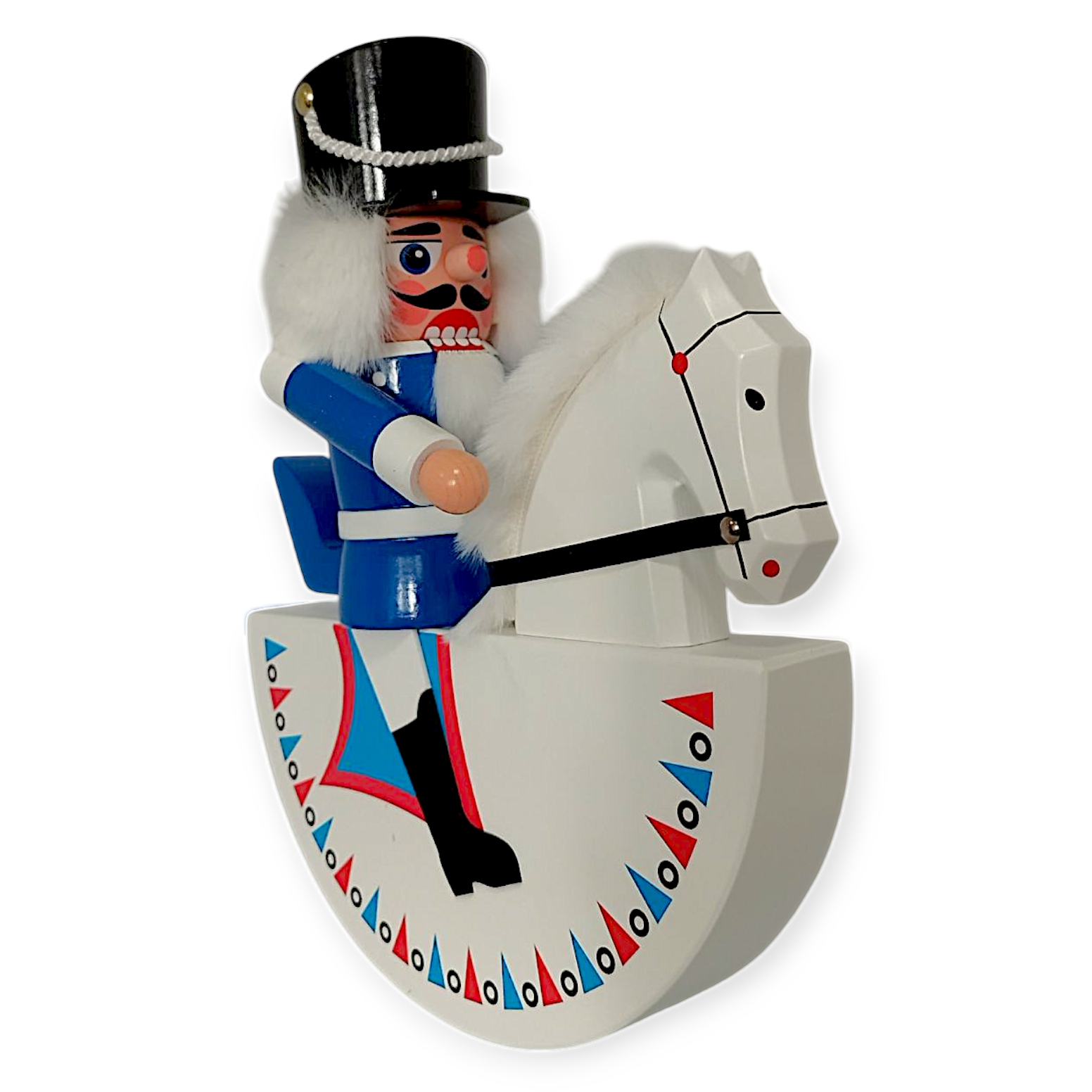 Nutcracker Rider Hussar blue, large