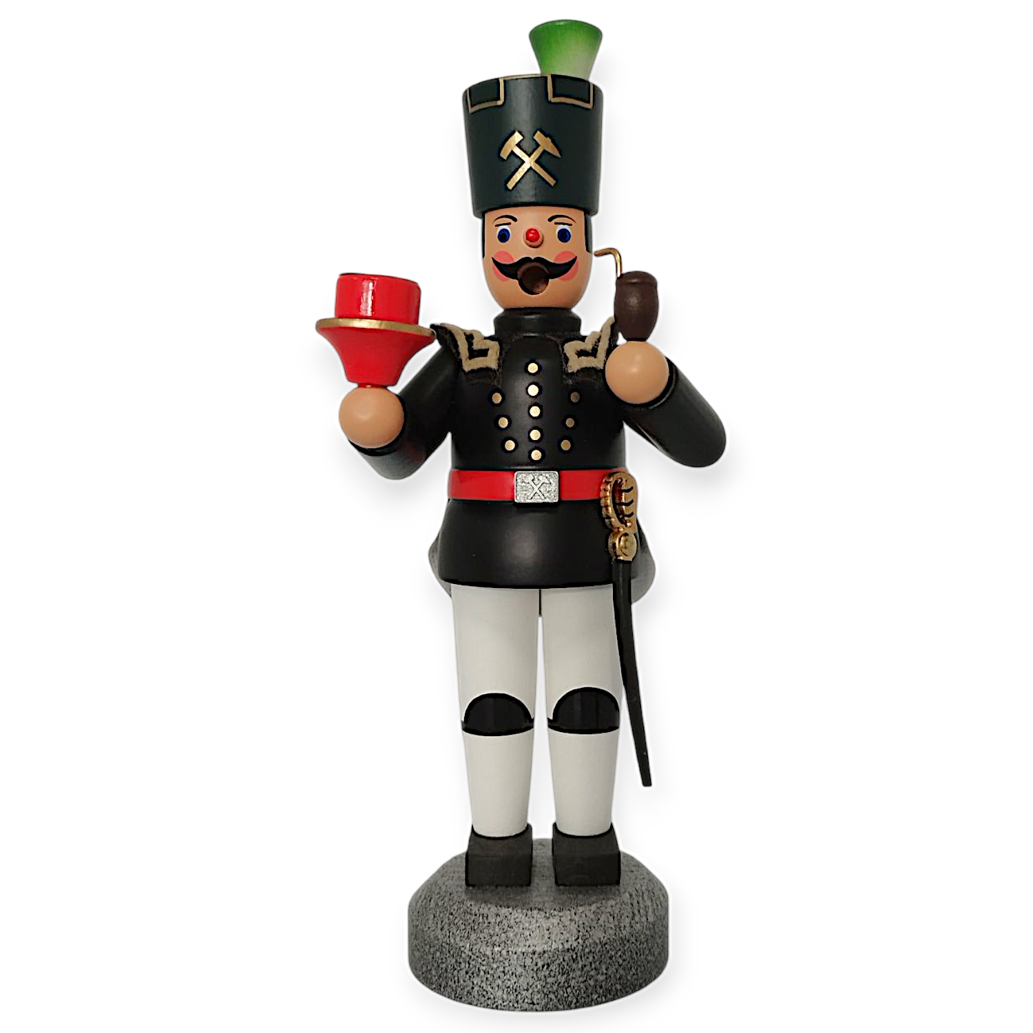 Smoker Steiger with candle holder