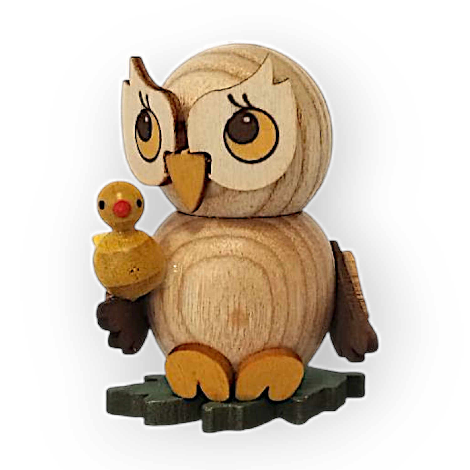 owl child with bird