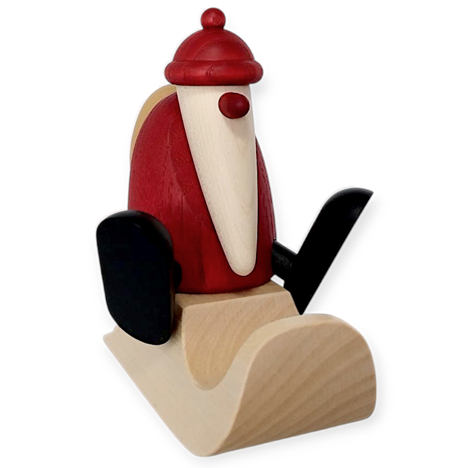 Santa Claus on sleigh, small
