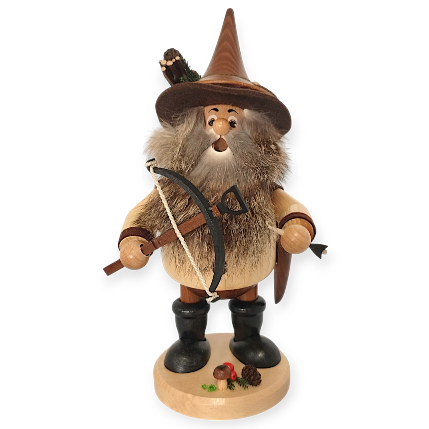 Smoking man robber gnome crossbow, natural