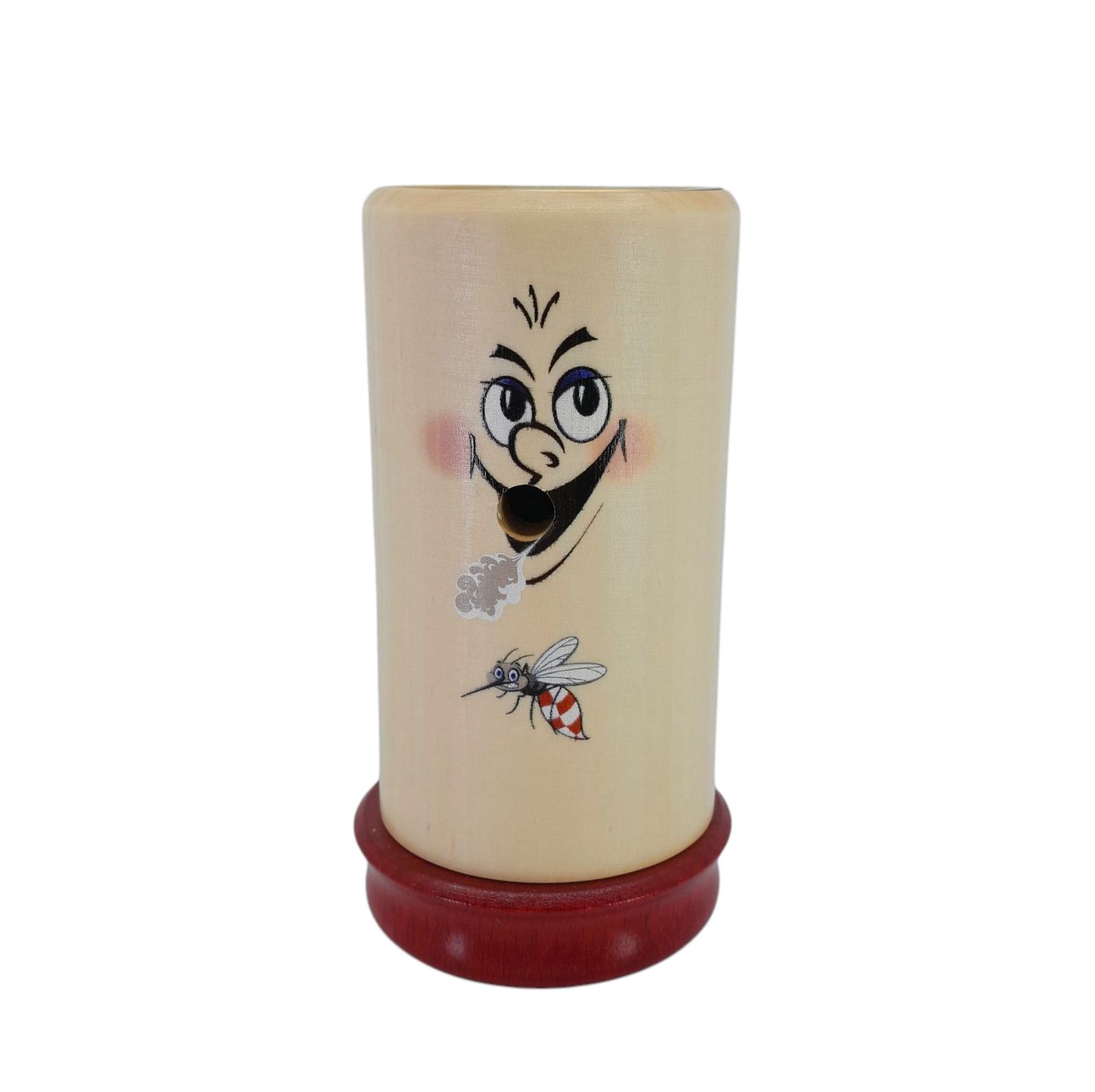 Incense candle with tealight holder, mosquito repellent