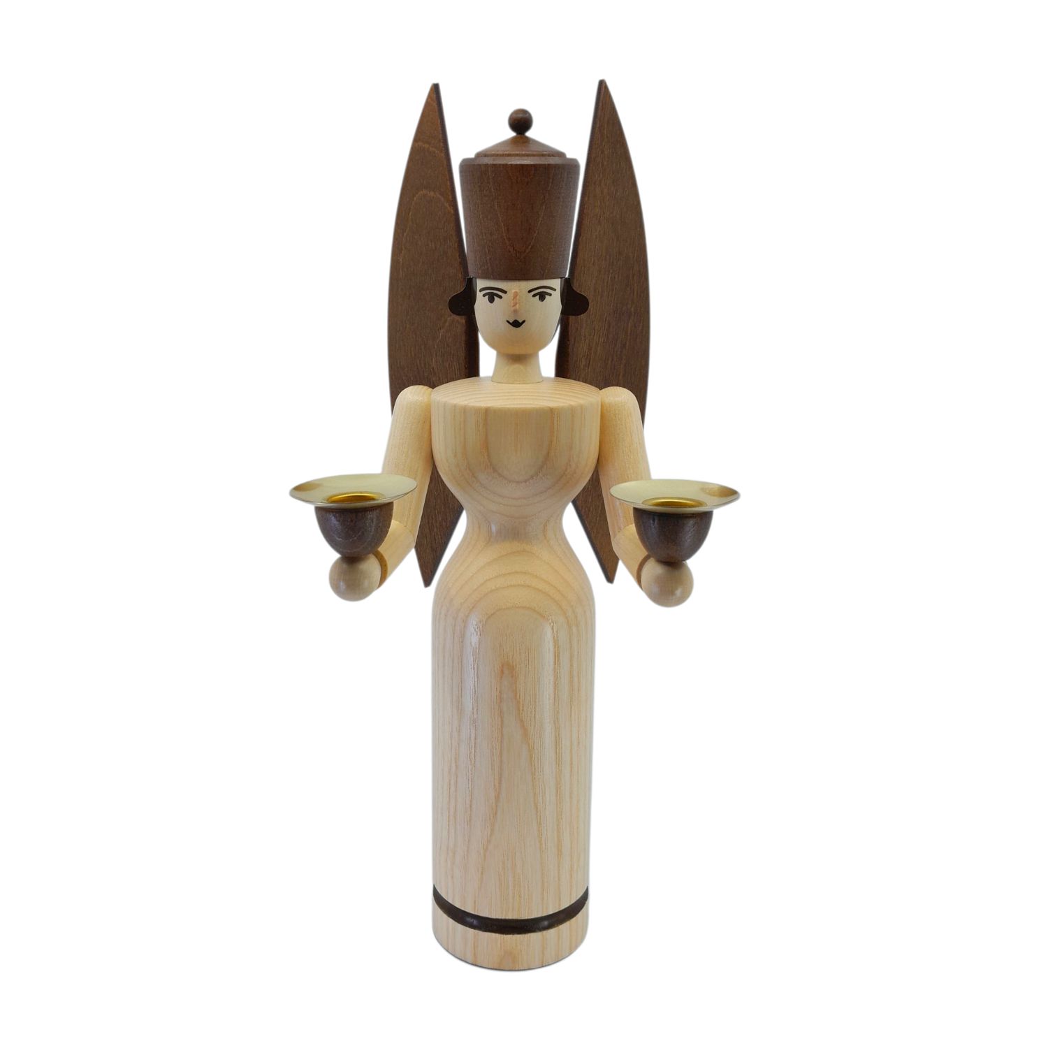 Angel chandelier medium glazed