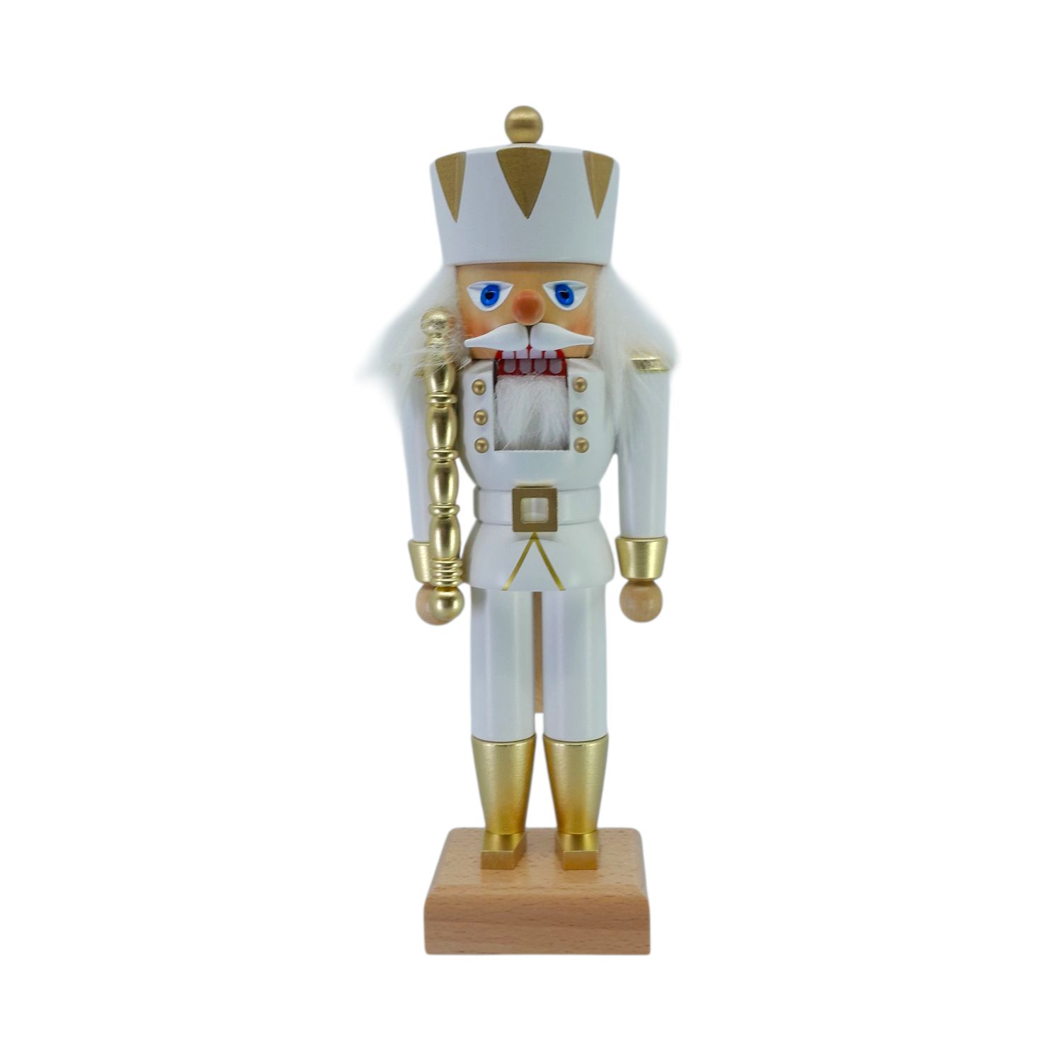 Nutcracker King white/gold