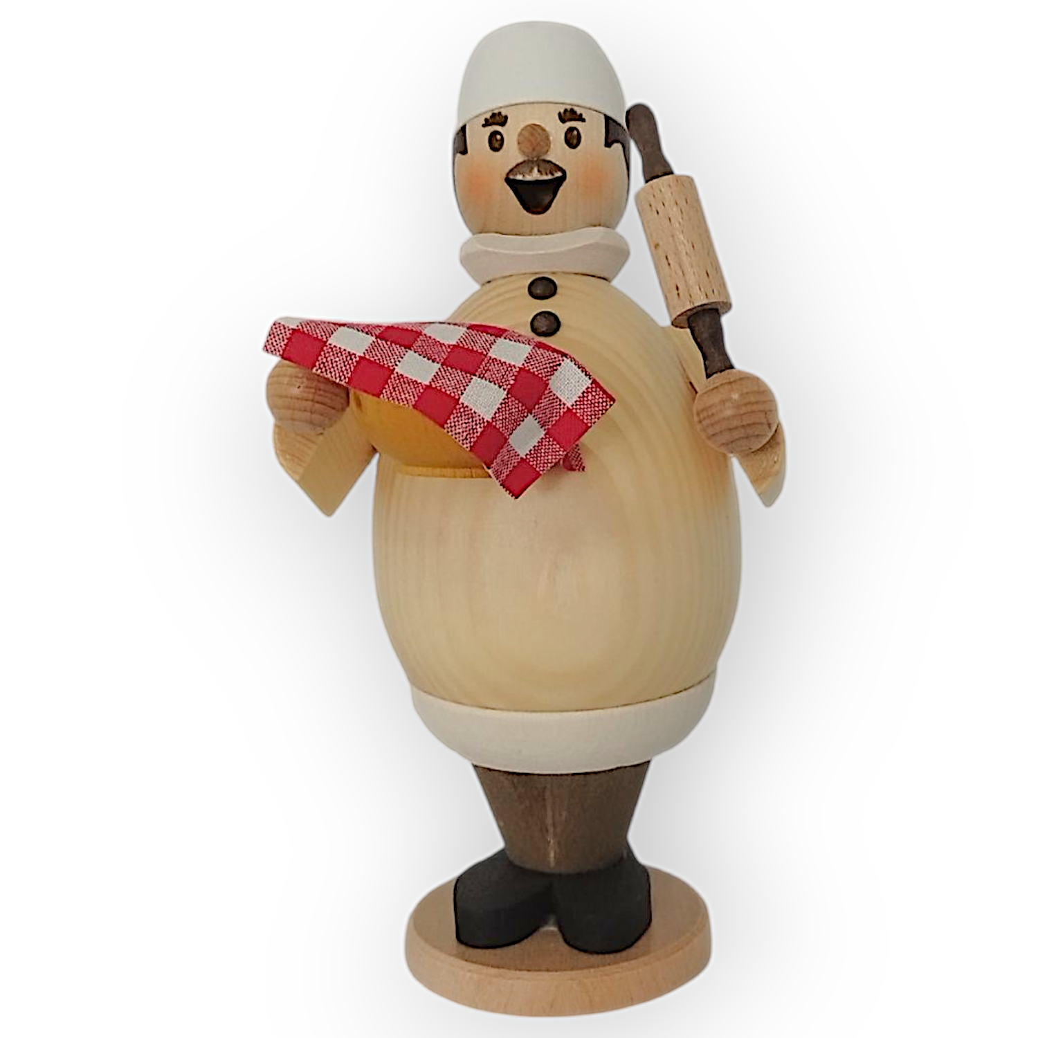Smoking man Max as a hobby baker