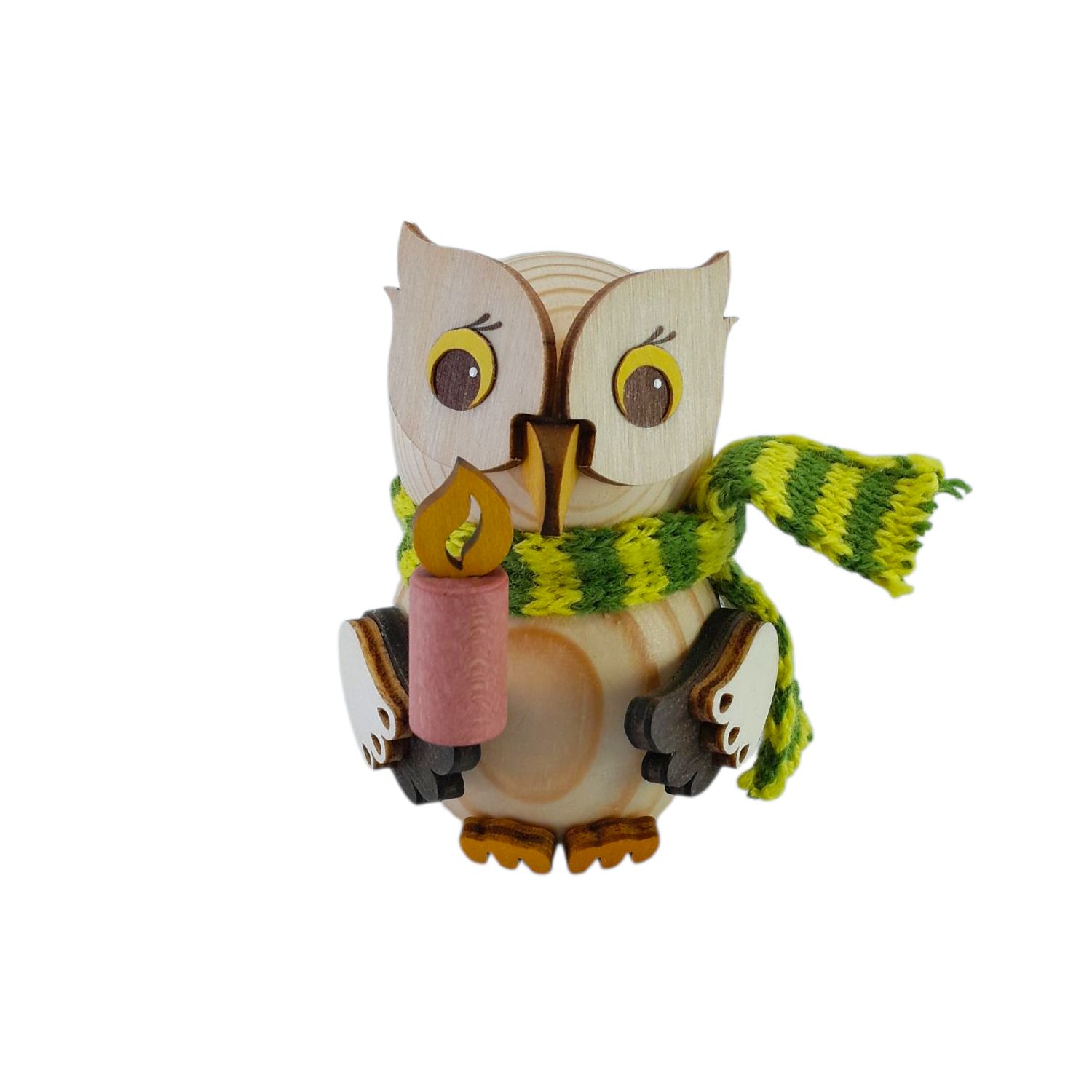 Mini owl with candle