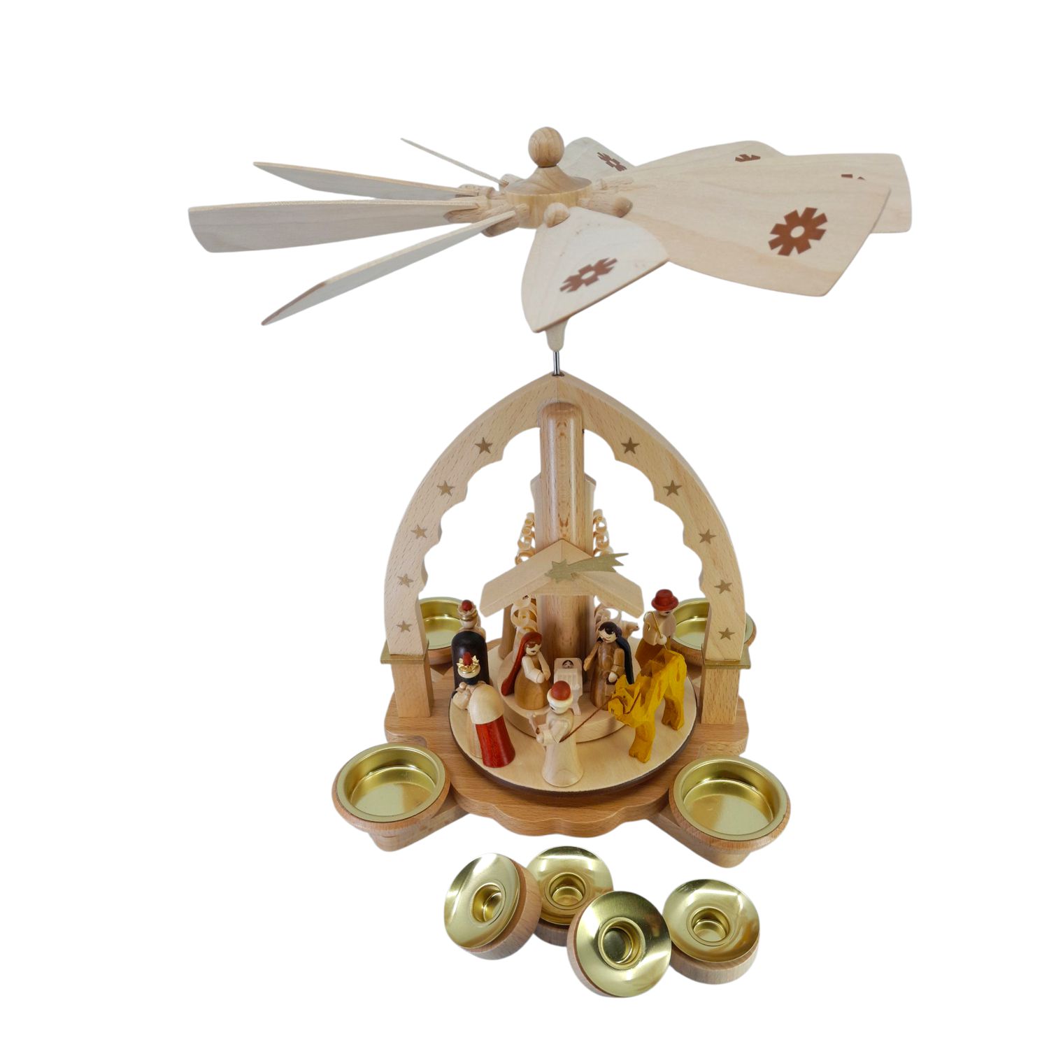 Christi birth bright case for candles and tealight