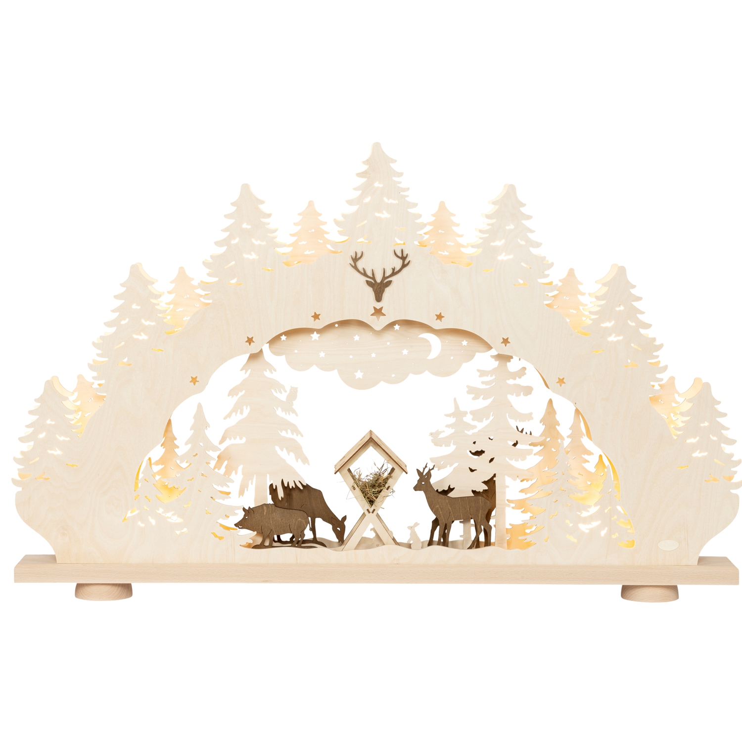 LED candle arch forest XL, 9-flame