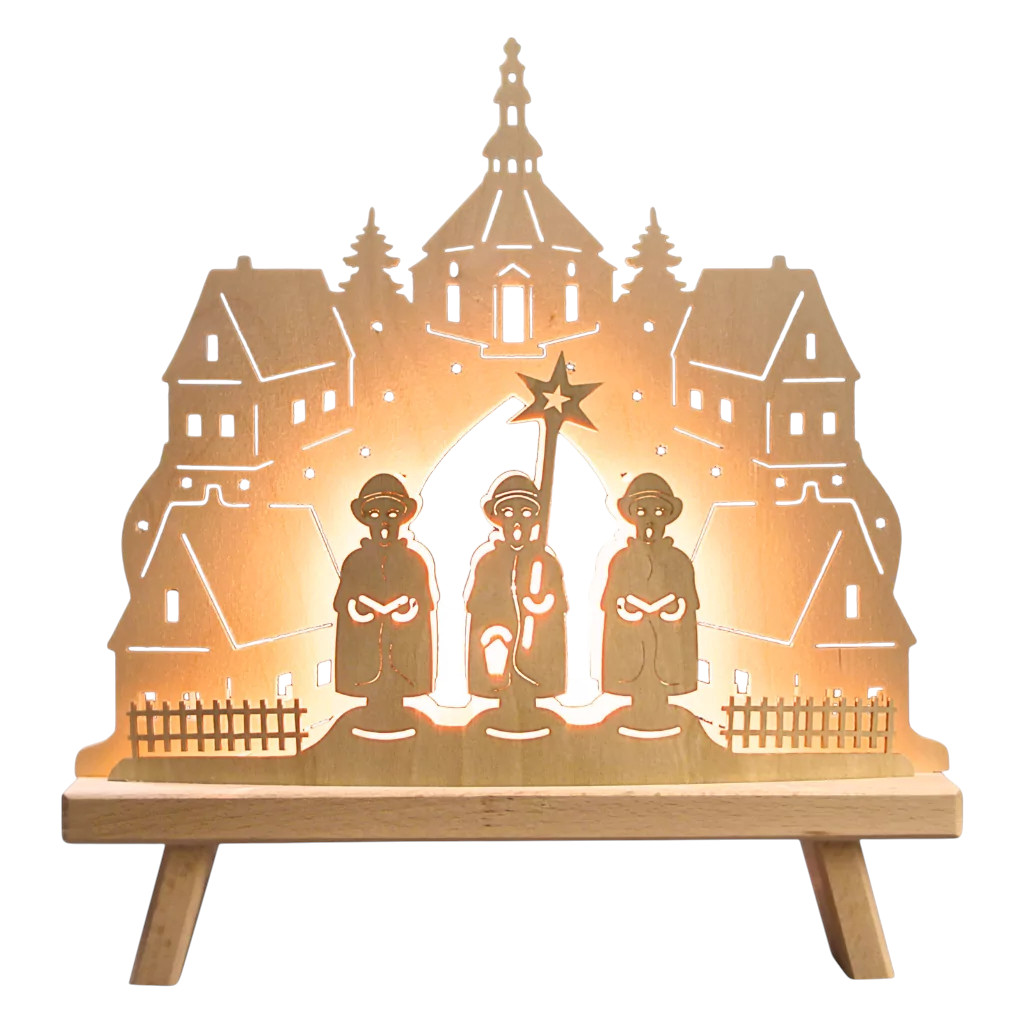 Floor lamp carol singer