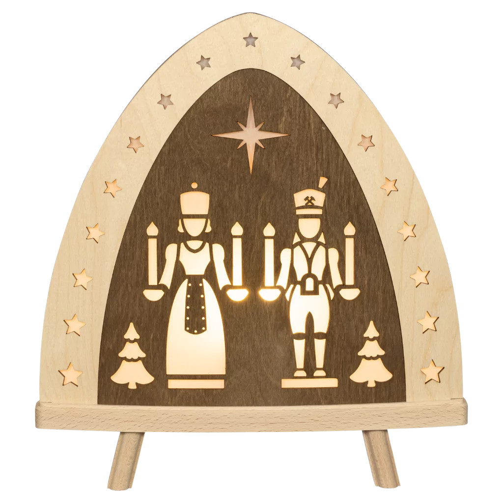 Floor lamp angel and miner, LED