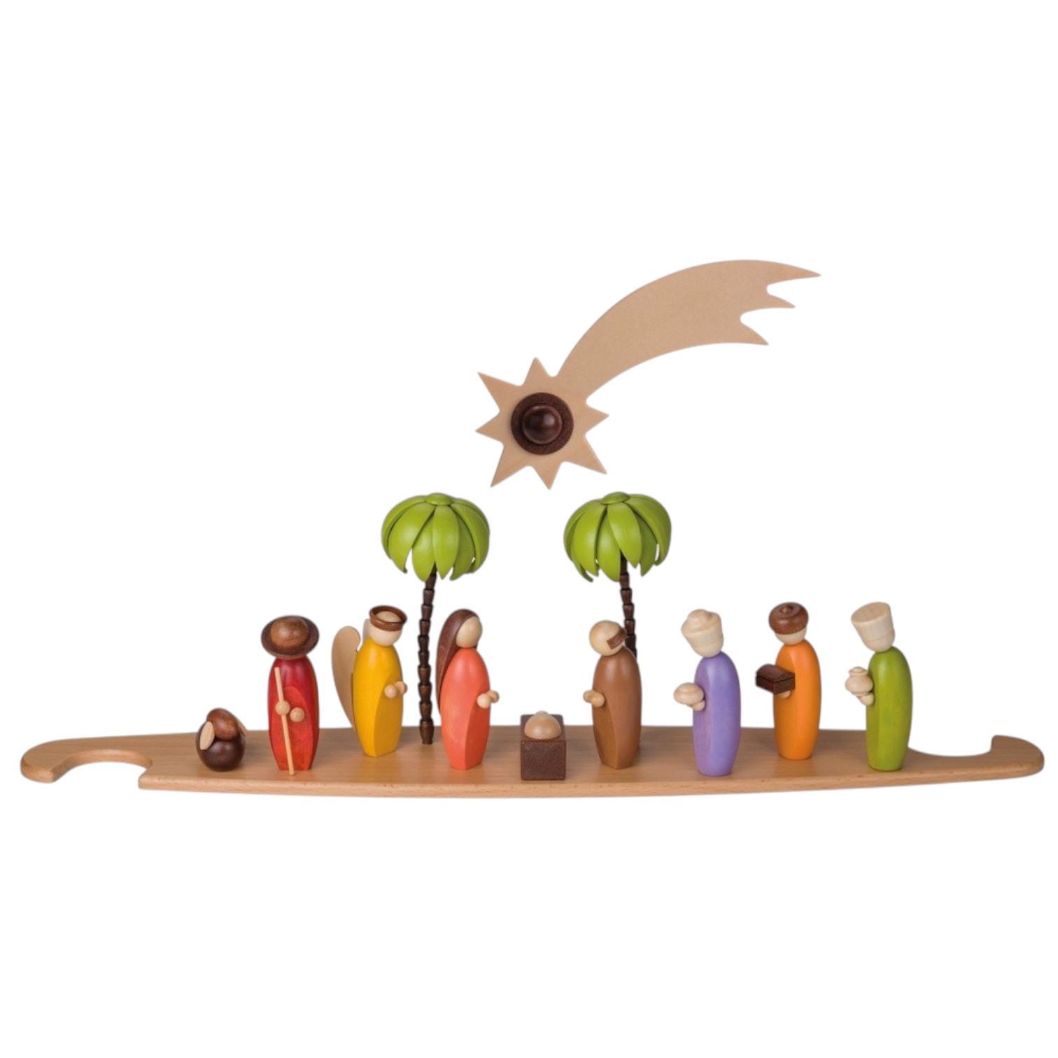 Motif platform for Modern Light Lace Holy Family, colored