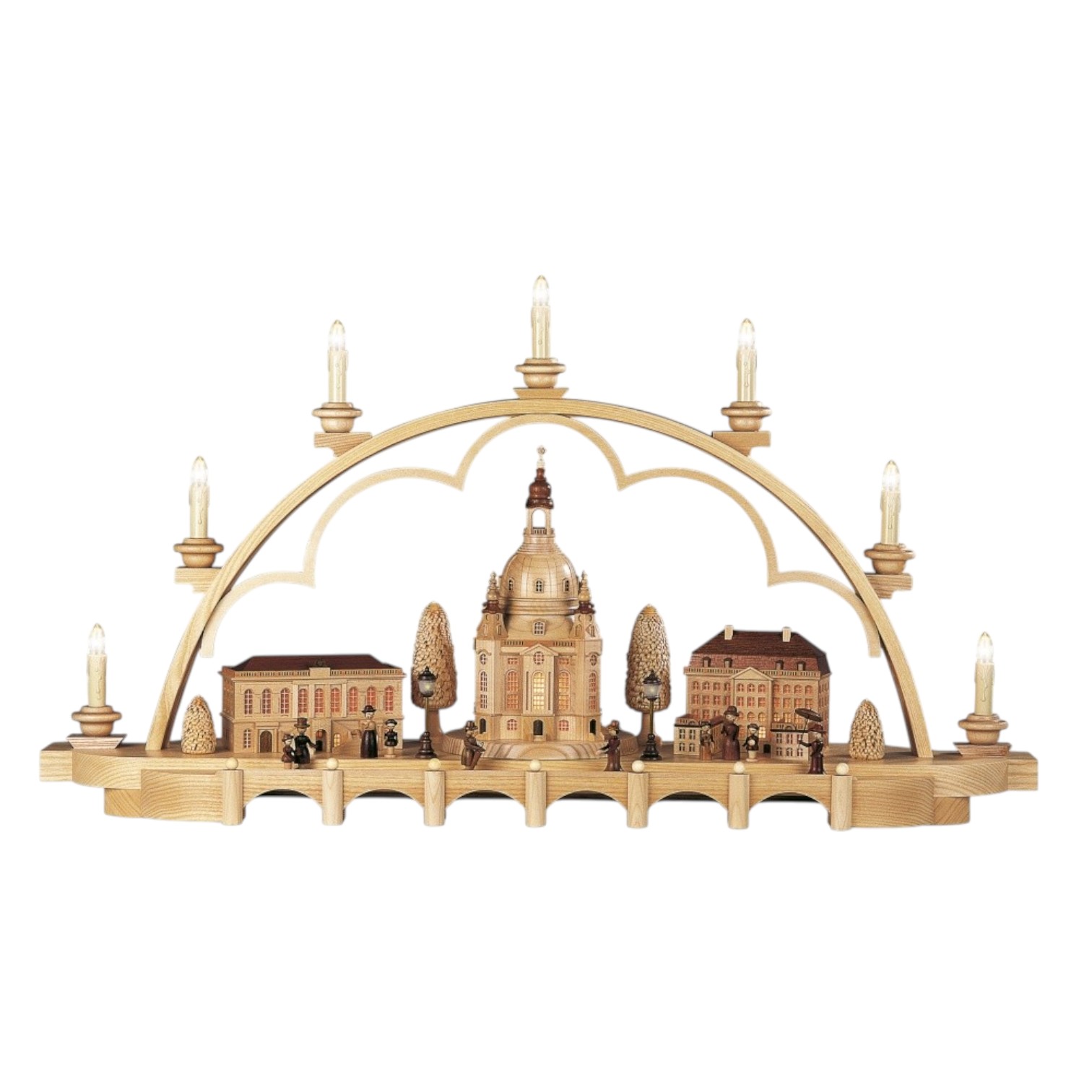 candle arch Old Dresden, electric