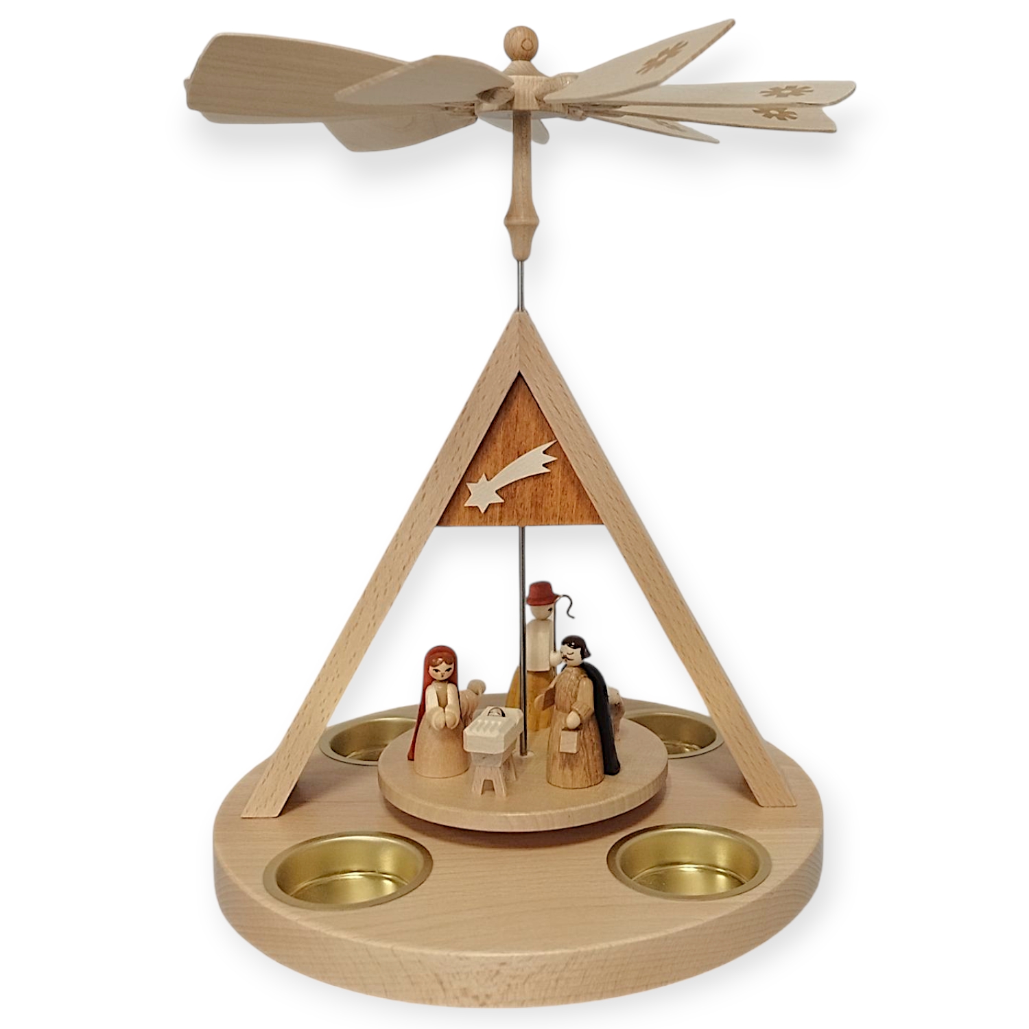 Tealight pyramid Nativity of Christ