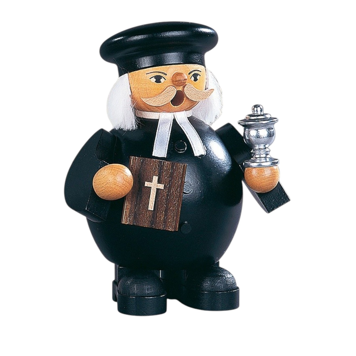 Smoking man priest, small