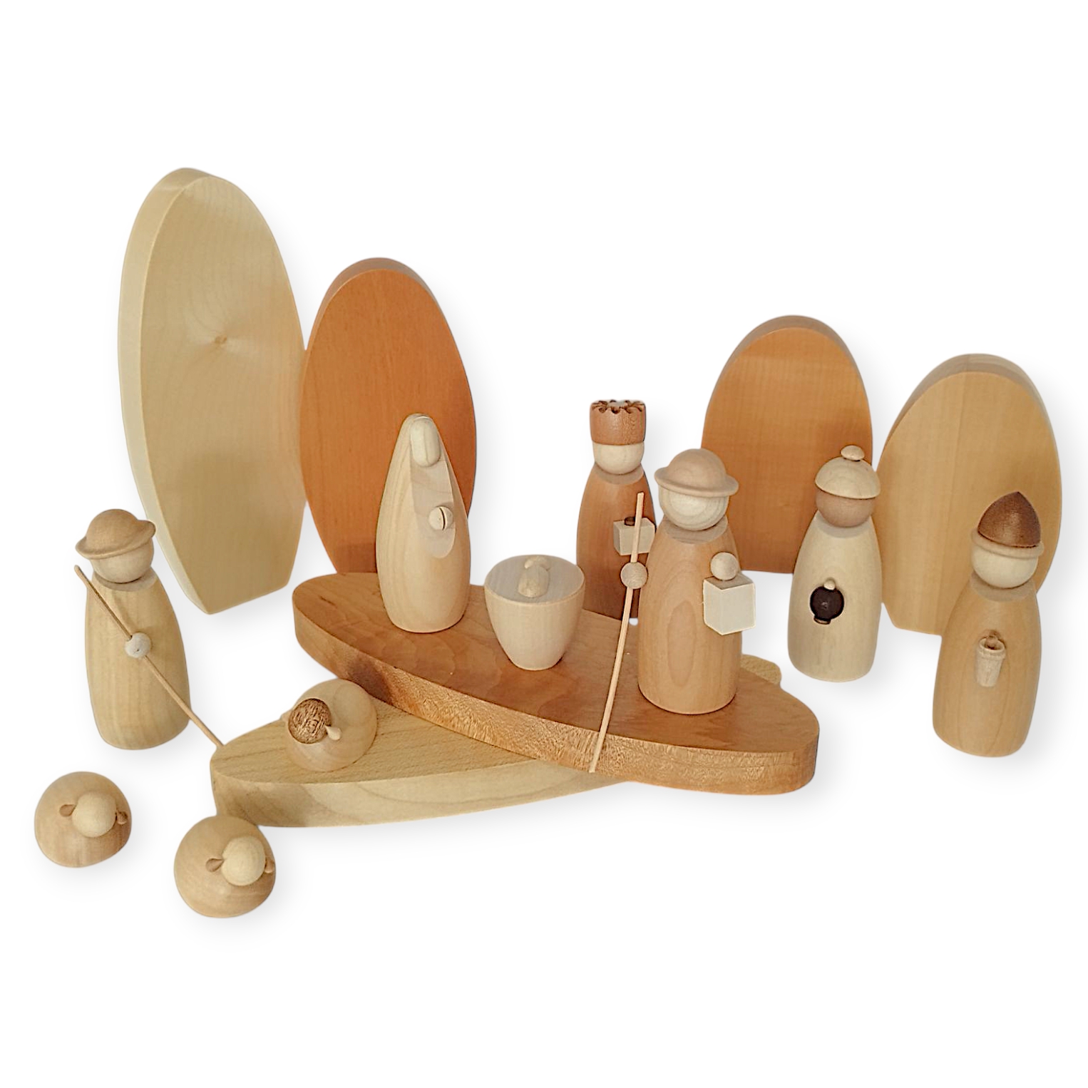 Nativity figures, modern
