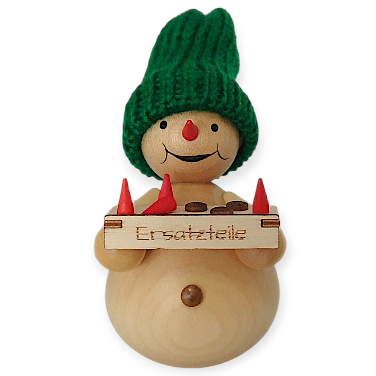 Snowman with tray