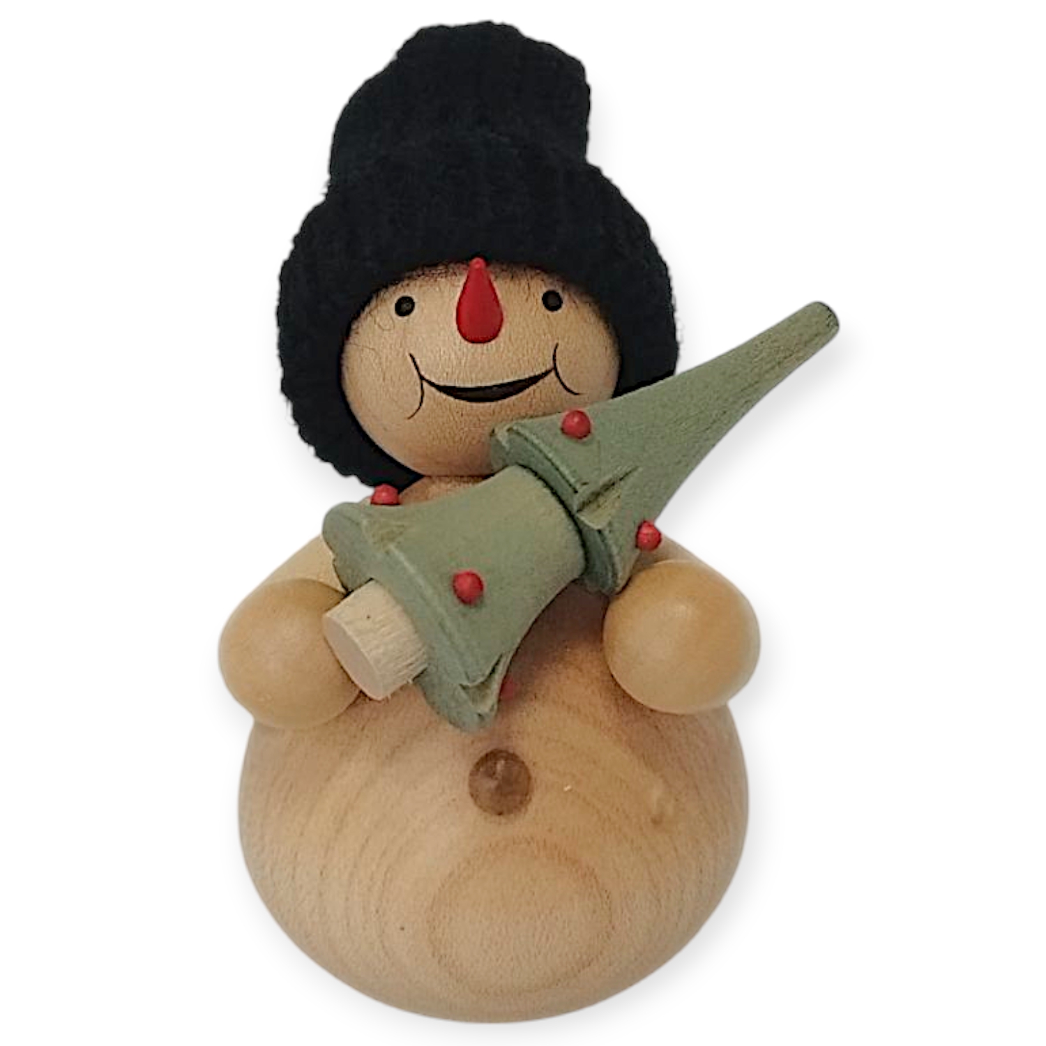 Snowman with Christmas tree