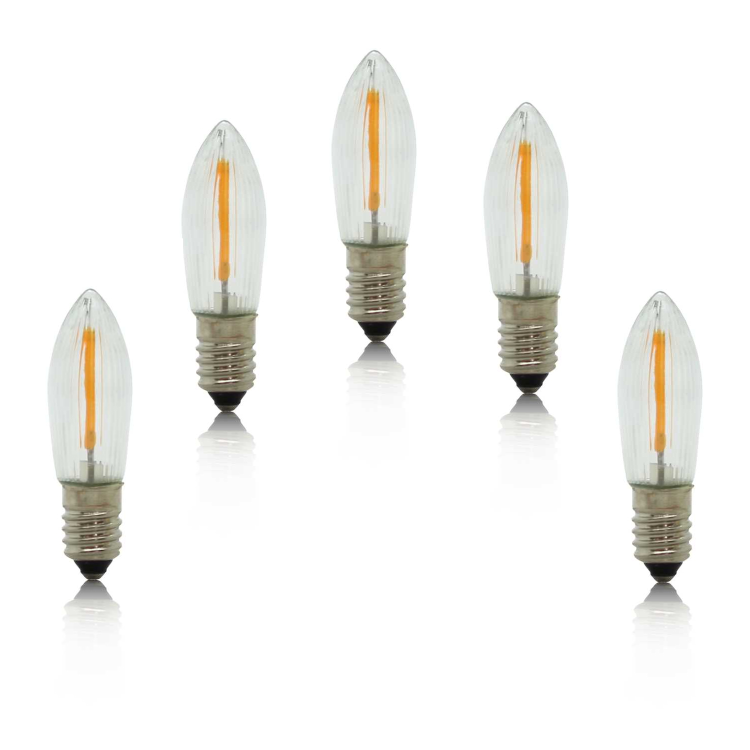 Filament LED top candle