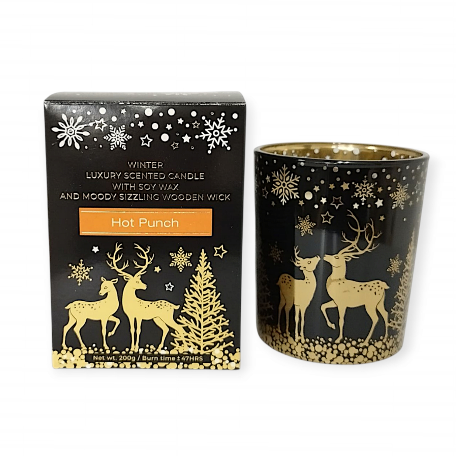 Scented Glass Deluxe Warm Evening Hot Punch