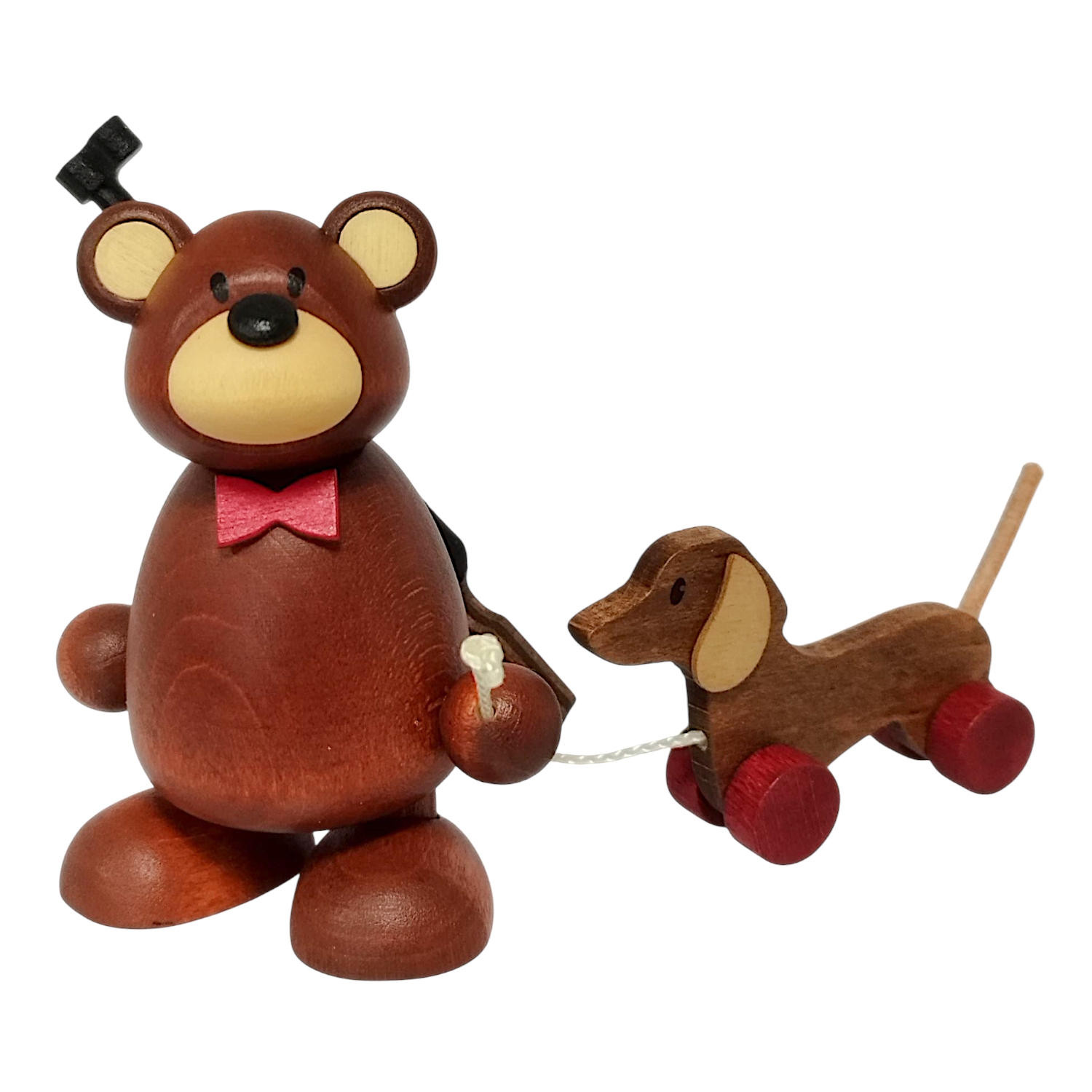 Figure with heart, Bärnd as hunter
