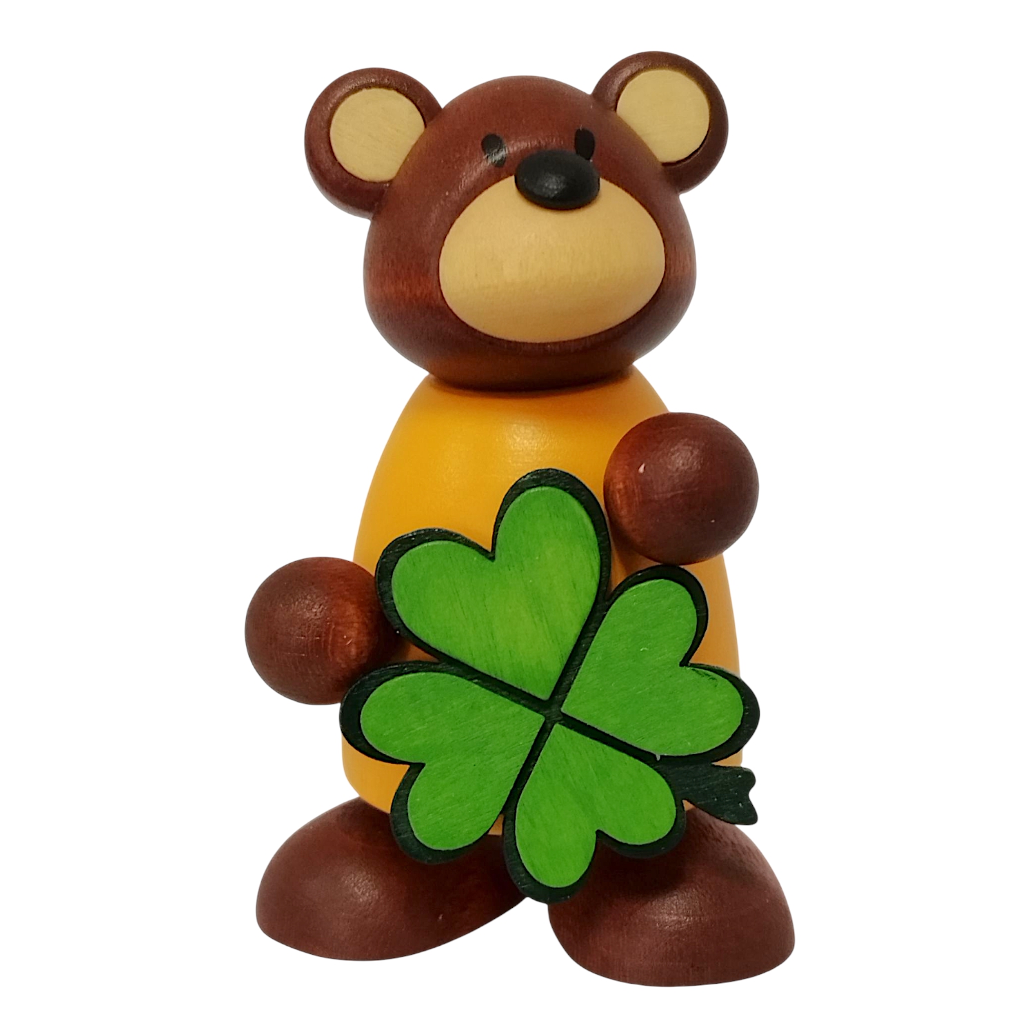 Figure with heart, Bärbel with cloverleaf
