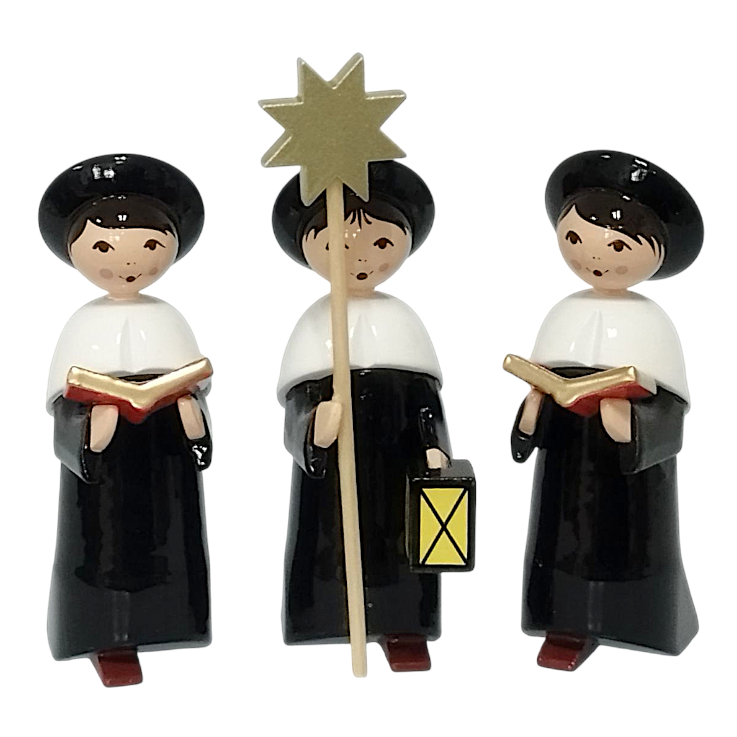Carolers 3-piece colored