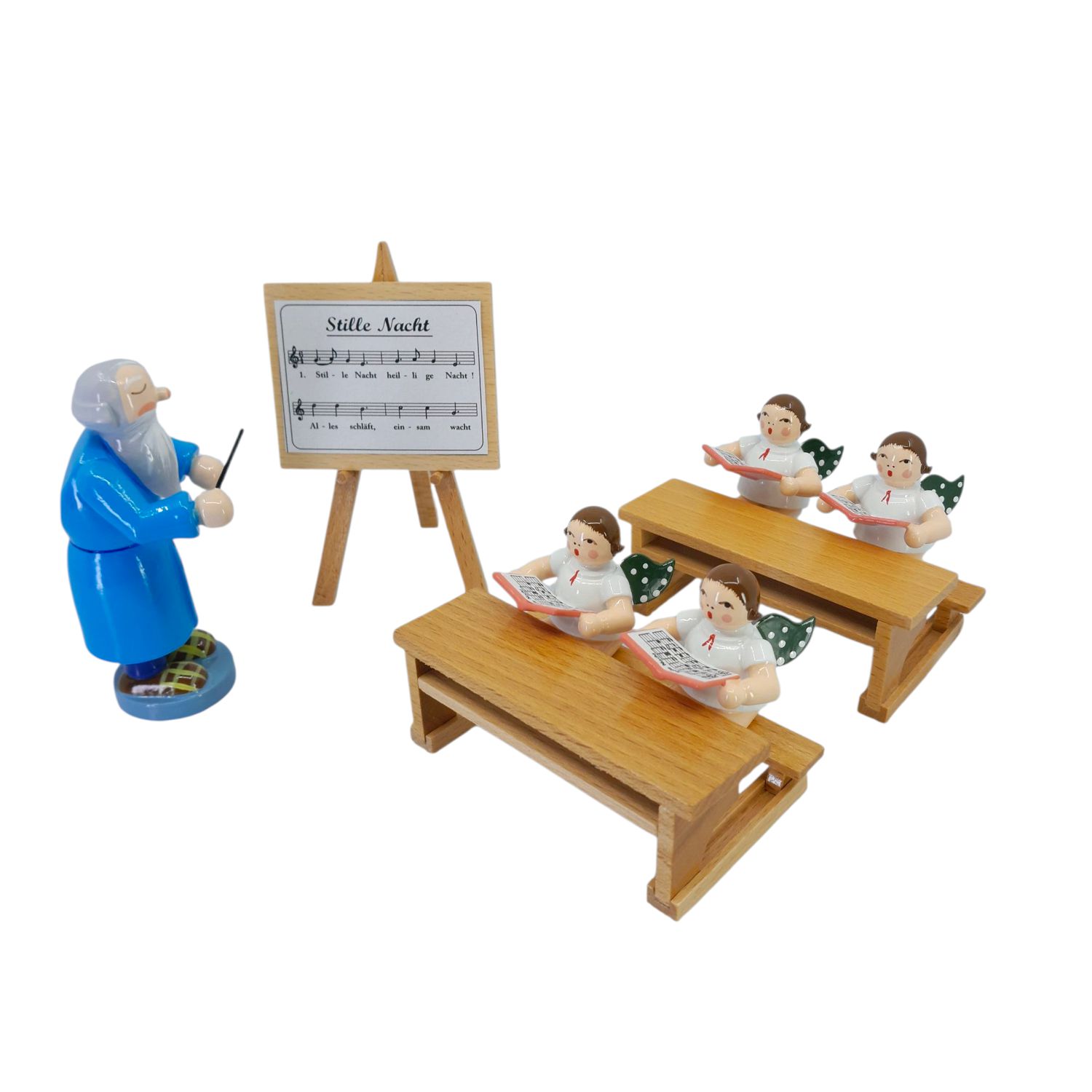 Peter and Angel School without a crown - 2 benches