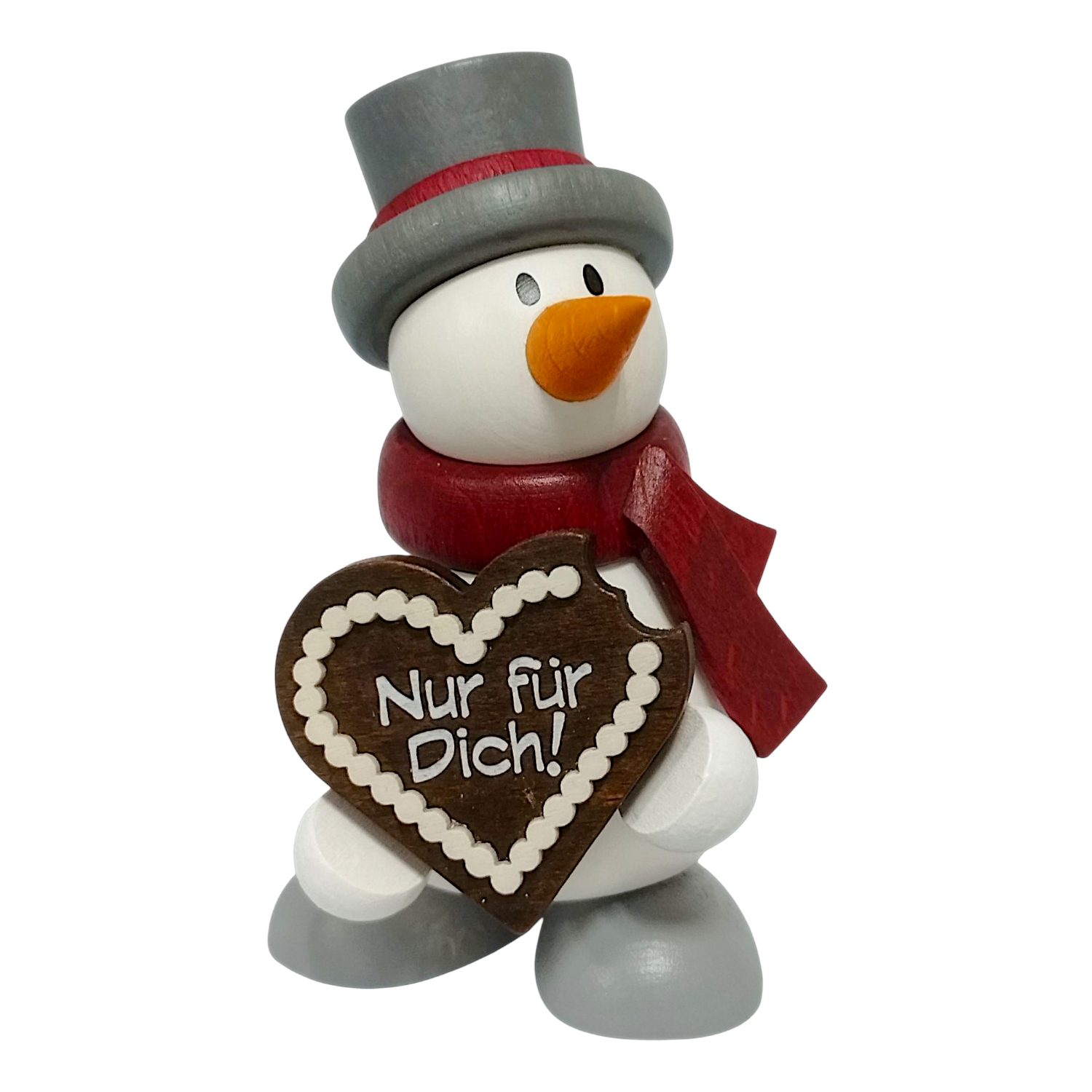 Figure with heart, Otto with gingerbread heart