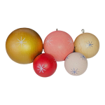 Christmas tree ornament, various sizes and colors