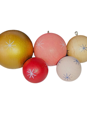 Christmas tree ornament, various sizes and colors