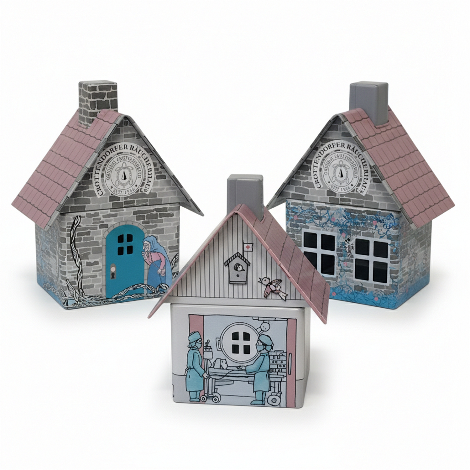 Ausstellungsstücke Crottendorfer Räucherhäuschen