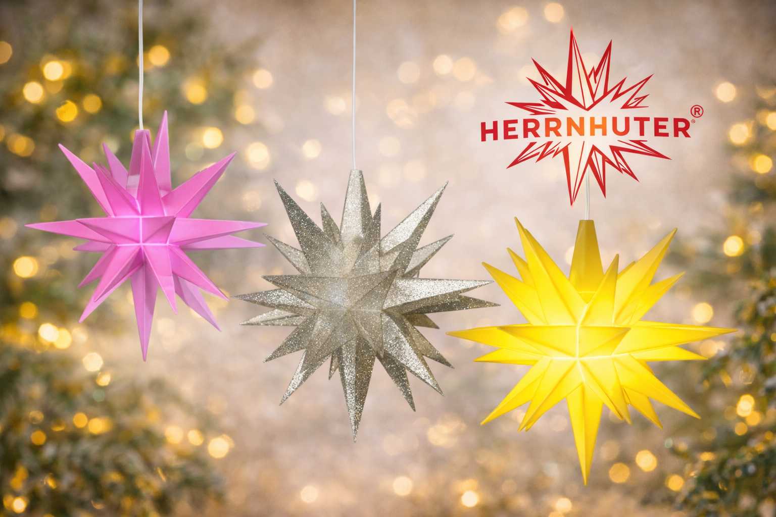 Kategoriebild Herrnhuter Sterne - der Weihnachtsstern!