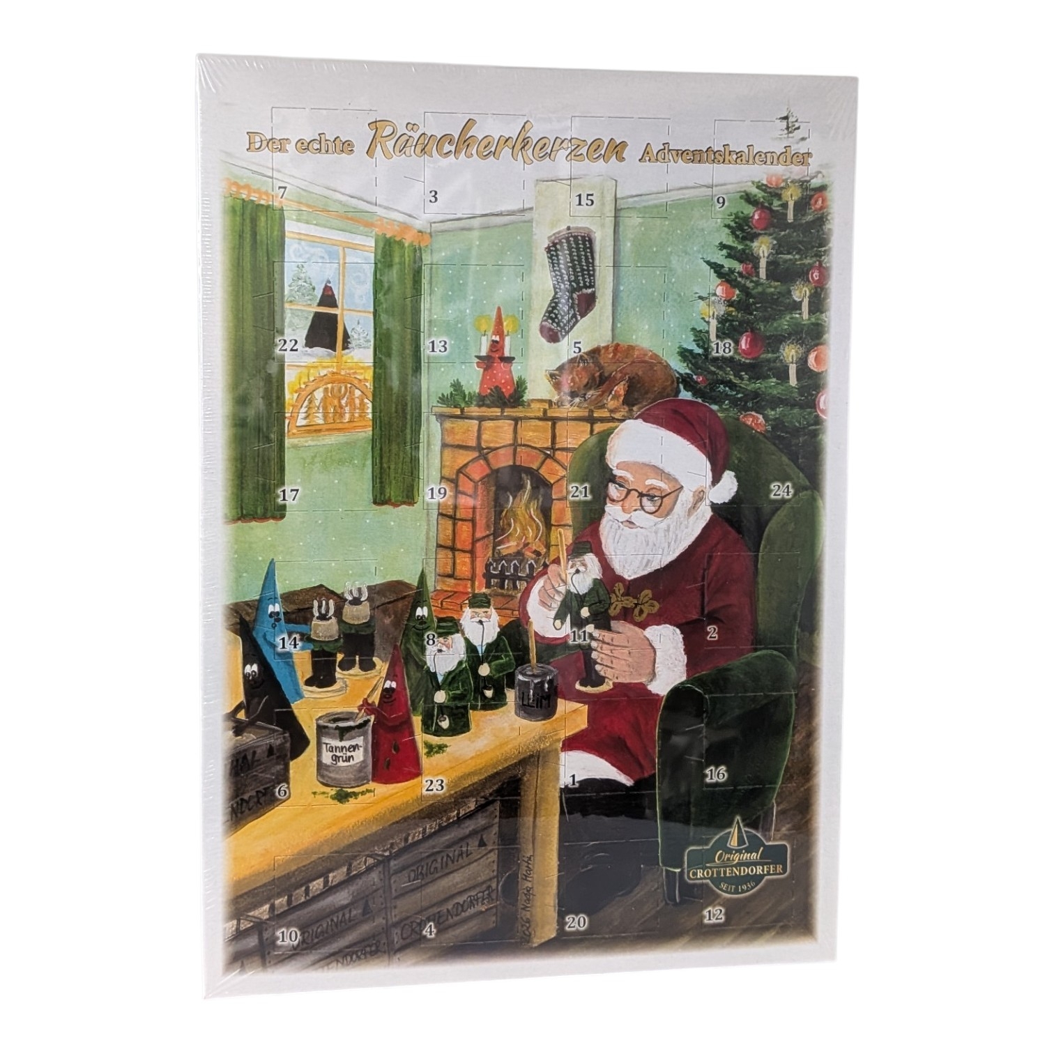 Crottendorfer Incense Cone Advent Calendar, 2026