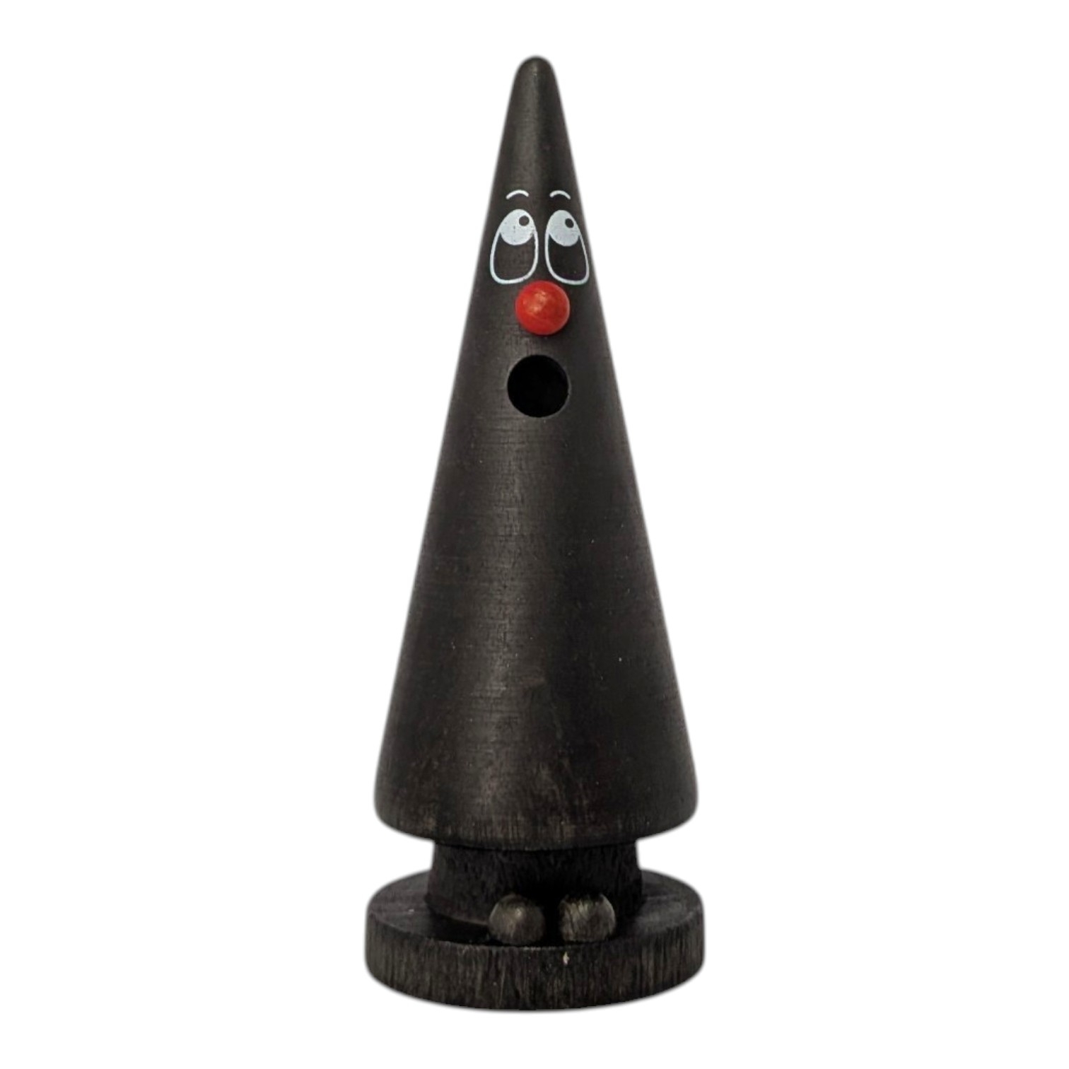 Incense Smoker "Mini-Ziegenbein" (Small Goat-Leg), Black – "Little Willy"