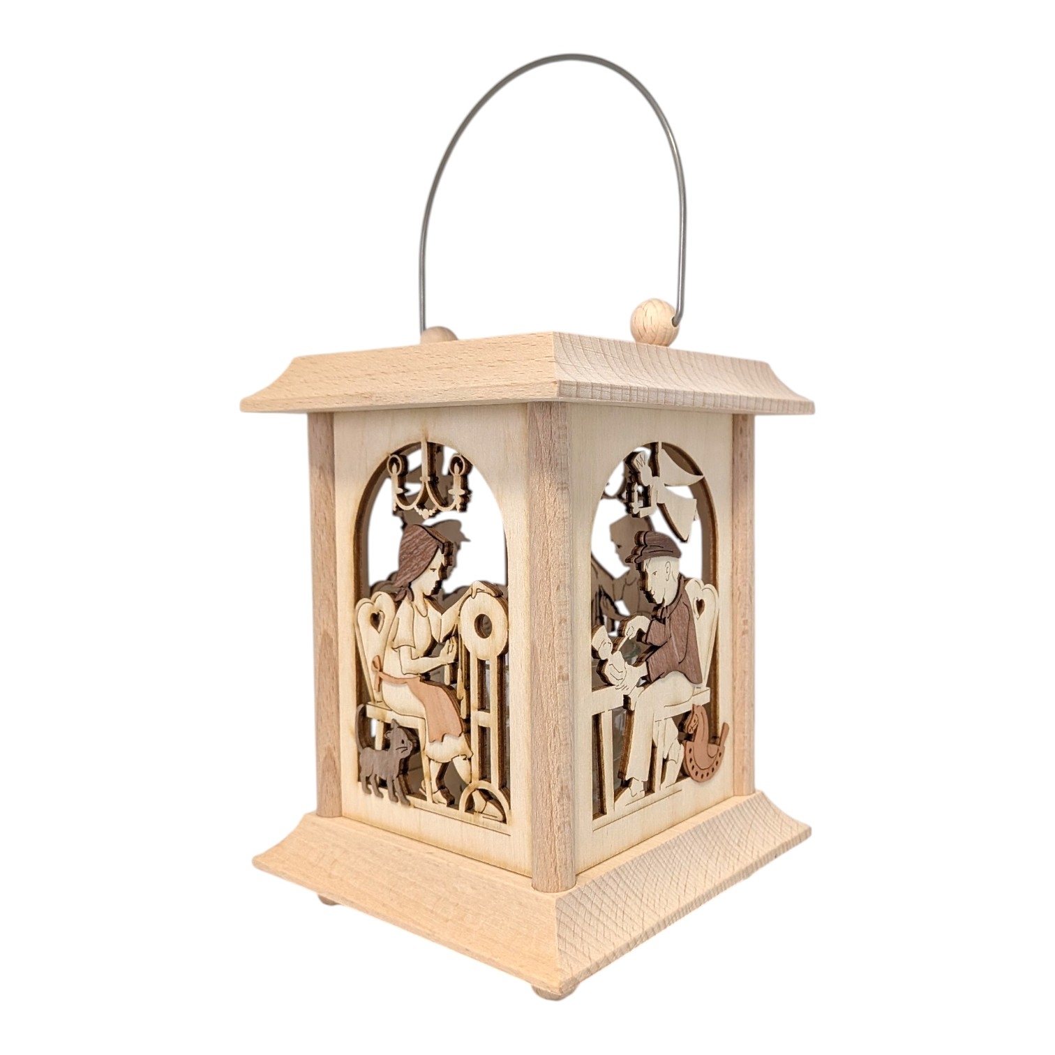 Erzgebirge Traditional Table Lantern
