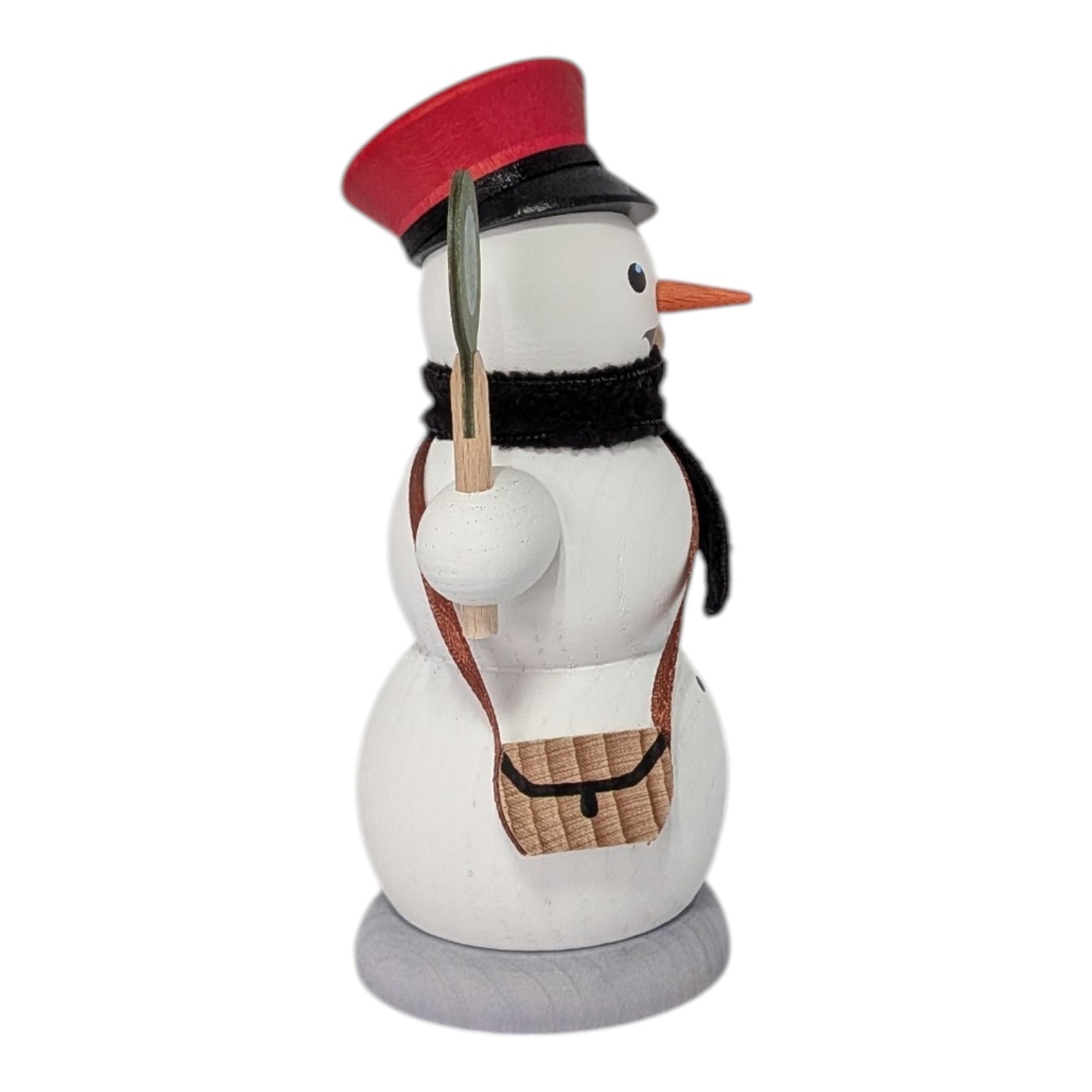 Snowman Railway Worker Incense Smoker