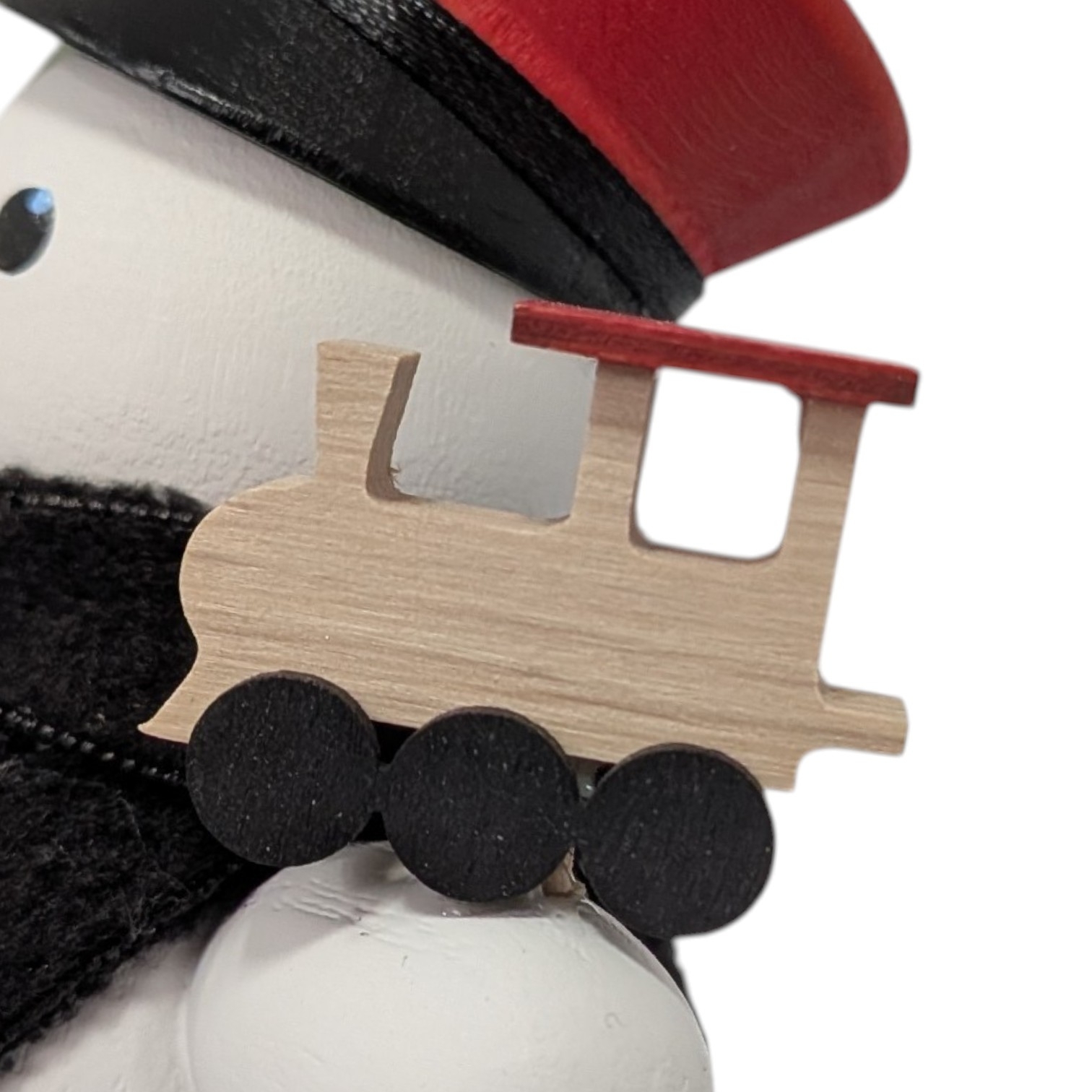 Snowman Railway Worker Incense Smoker