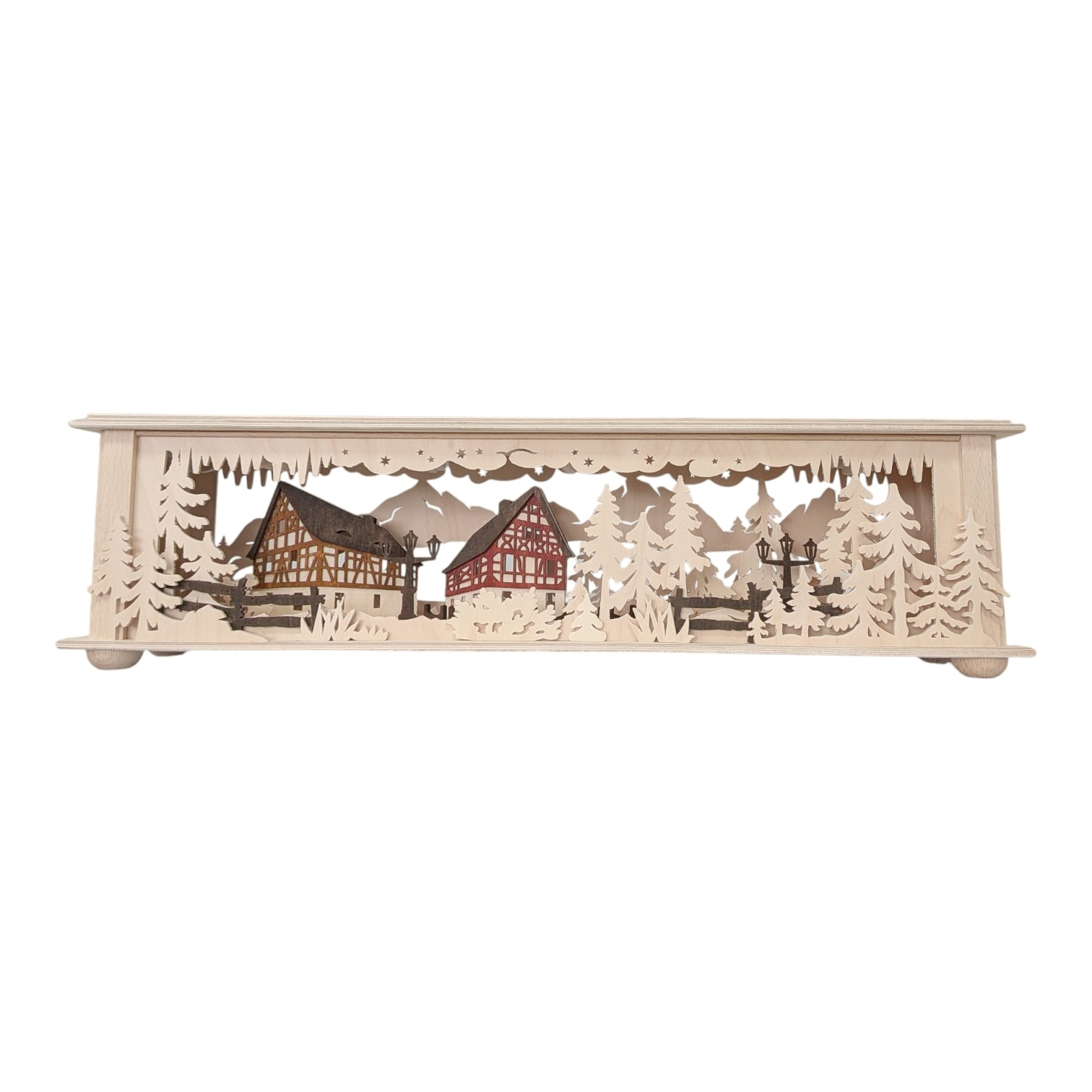 Half-timbered house-style room light, small